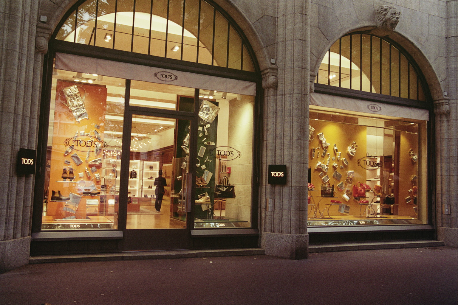 TOD;s Fashion Store Front Window