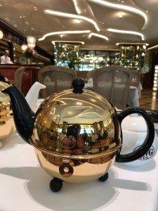 TWG Tea Salon in Leicester Sq., Pot on the Table